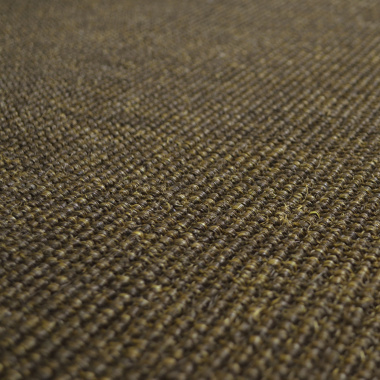 Tapis sur mesure Sisal Yucatan couleur cacao - zoom
