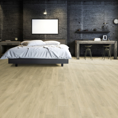 Parquet flottant Stratifié - Chêne French Bistro - chambre