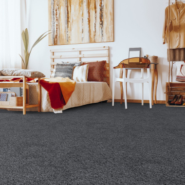 Moquette Lumicolor gris - chambre