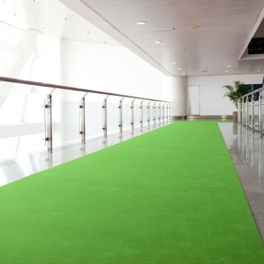 Moquette Stand Event - Vert perroquet - couloir