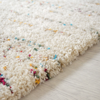 Tapis motif Berbère Nepal - tranche