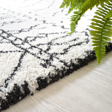 Tapis motif Berbère Dharan Clair - tranche