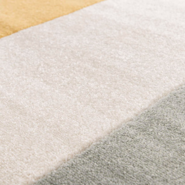 Tapis Luna Pop matière dense et confortable zoom sur fibres rasées