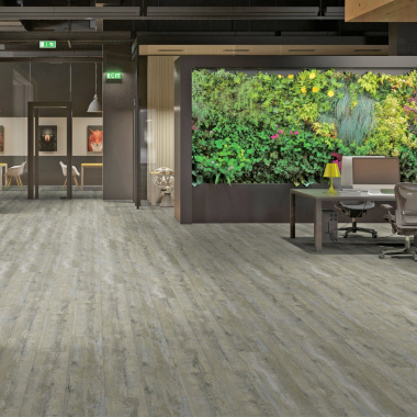 Lame vinyle Gerflor - Creation 55 rigid acoustic à clipser - spécial rénovation - Ranch - bureaux