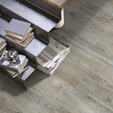 Lame vinyle Gerflor - Creation 55 rigid acoustic à clipser - spécial rénovation - Ranch - salon