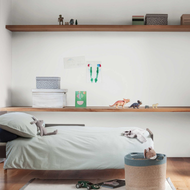 Dulux Valentine Le Blanc Facile - Facile à appliquer - Satin Blanc - chambre