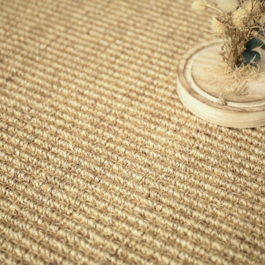 Tapis sur mesure Sisal Cuba orge - zoom