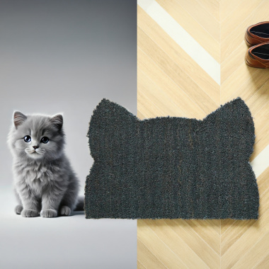 Paillasson Coco - Chat Miaou - Blue Jeans - comparaison