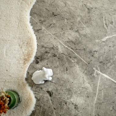 Sol Lino Tendance effet marbre gris, sol vinyle élégant et raffiné pour intérieur contemporain