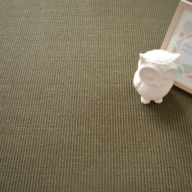 Sisal Yucatan - Marron glacé - Vue de près