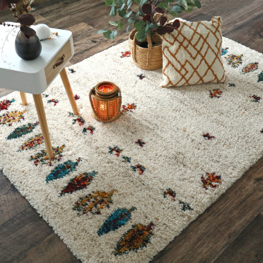 Tapis motif Berbère Solu - Vue de loin