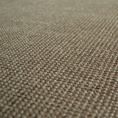 Tapis sur mesure Sisal Yucatan - Marron glacé - zoom