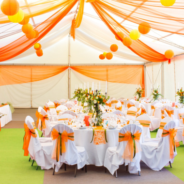 Moquette Stand Event - Vert pomme - Cérémonie de mariage