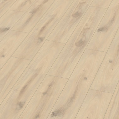 Parquet flottant Stratifié - Cuisine et salle de bain - Lames larges - Chêne Brun Zanzibar - gros plan