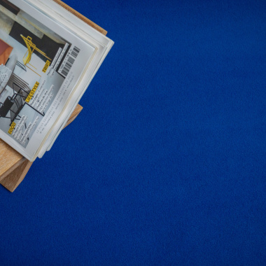 Moquette aiguilletée Orotex Revexpo Bleu foncé pour espaces d’exposition