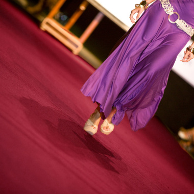 Revêtement de sol moquette Stand Event Bordeaux, ambiance chic pour événement ou défilé