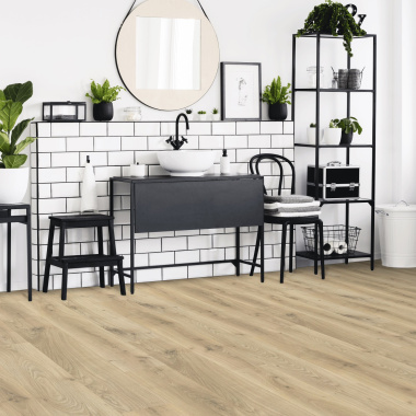 Parquet Stratifié KronoSwiss Chêne Castle AquaPearl - Salle de bain