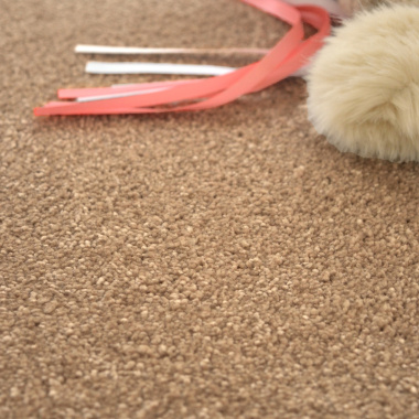 Tapis sur mesure Select marron cuivré - gros plan