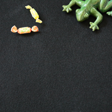 Moquette Stand Expo filmé - Noir - gros plan