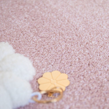 Moquette ultra douce Kawaii - Rose poudré révélant un coloris délicat inspiré des teintes pastel