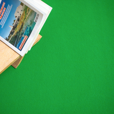 Revêtement de sol stand Orotex Revexpo Vert pomme, texture plus dense