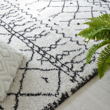 Tapis motif Berbère Dharan Clair - Tranche