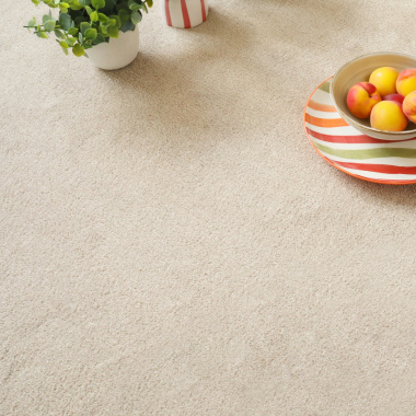 Moquette en polyester recyclé Re-cycle beige - salon