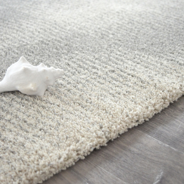 Tapis Nomadic Gris - Dunes de sable - tranche