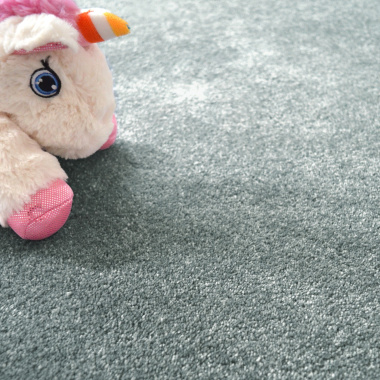 Tapis sur mesure Select bleu gris - gros plan