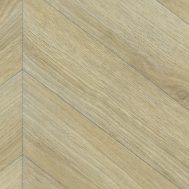 Sol Vinyle à envers gris - Motif chevrons - Chêne clair - sans perspective