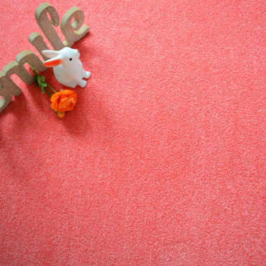 Moquette Manège - Rose bonbon - vue de haut