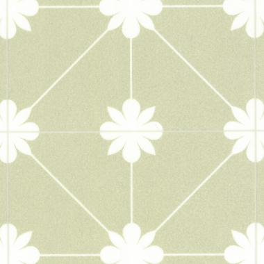 Texture graphique du carreau du sol vinyle Elite Lexington Bloom jaune vintage