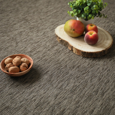 Tissé plat Mahé foncé - vue de près