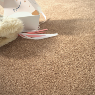 Tapis sur mesure Select marron cuivré - vue de près