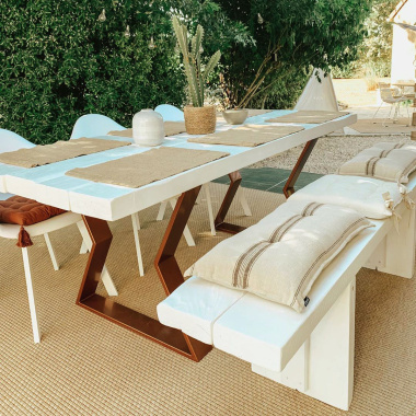 Moquette Tissé Plat - Natté Sumatra - Naturel - Décoration extérieure