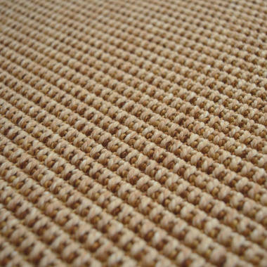 Tapis sur mesure Tissé plat Lombok naturel - gros plan
