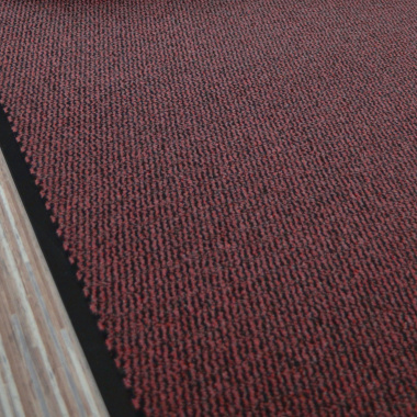 Tapis paillasson pour porte d'entrée – Rouge adapté à un usage domestique commercial ou industriel