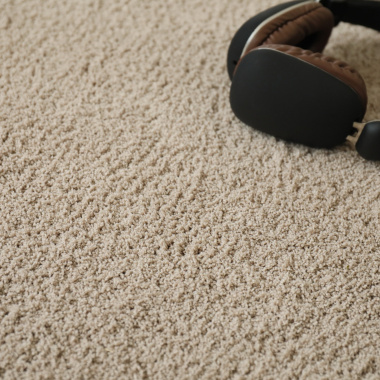 Tapis sur mesure Cocoon grège - gros plan