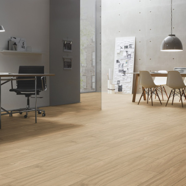 Parquet flottant Stratifié compatible cuisine salle de bain chêne Vadoo - bureau