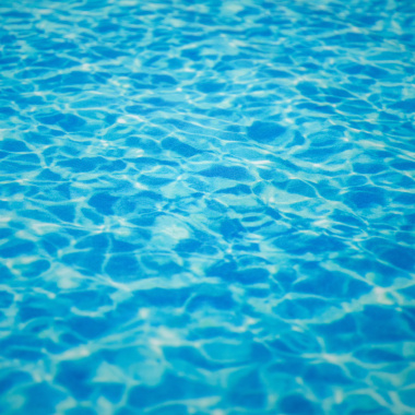 Moquette Stand imprimée Piscine avec motif ondulations d’eau