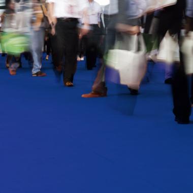 Moquette Orotex Revexpo - Bleu foncé - Passage intense