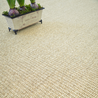 Sol Sisal Quintana - Blanchi - matière