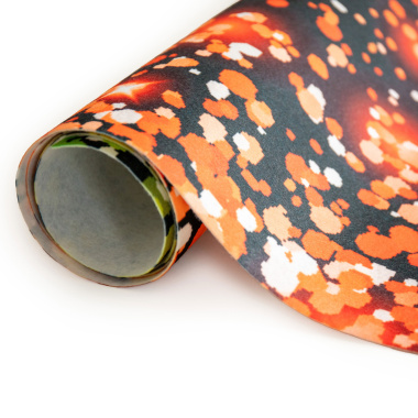 Rouleau de la moquette imprimée Jeu de lumière, décor événementiel à forte identité