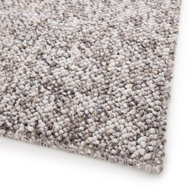 Tapis de salon ou chambre Bouclette café chocolat - coin