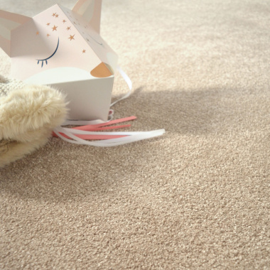 Tapis sur mesure Select marron clair - chambre enfant