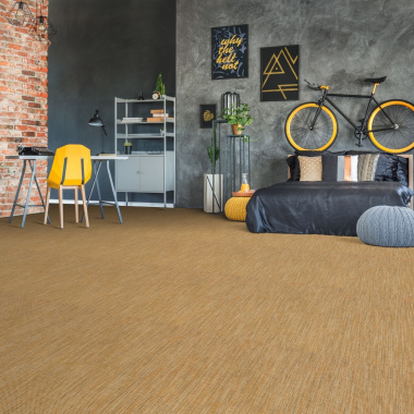 Moquette tissé Plat - Timor - Nature - chambre