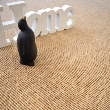 Détail de la moquette Mahé naturel - fibres effet naturel et déco maison