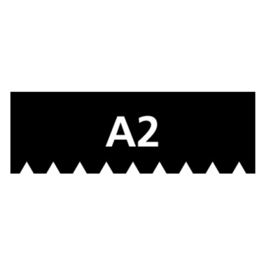 Détail denture A2 normalisée TKB spatule Romus