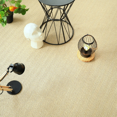 Sisal Veracruz Chevron - Blanchi - Vue de loin