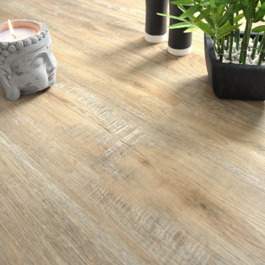 Lame sol vinyle Performance - Clic 5G - Parquet Chêne Vieilli - vue de près